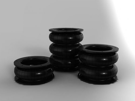 GF系列(lie)橡膠空(kong)氣彈簧(huáng)